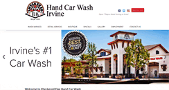 Desktop Screenshot of checkeredflagirvine.com