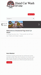 Mobile Screenshot of checkeredflagirvine.com